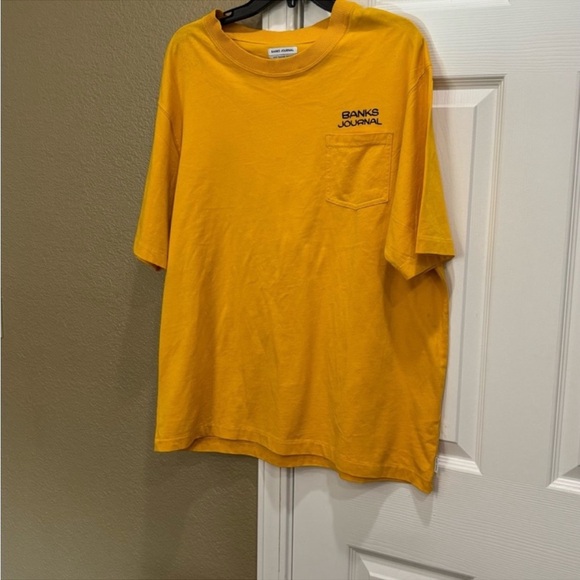 Bank journal T-shirt top tee size L - Picture 2 of 3